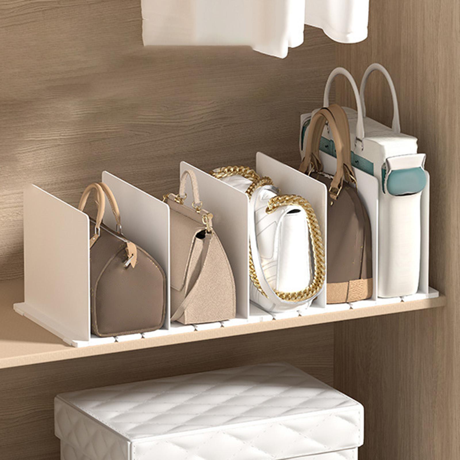 Closets Shelf Separator for Organization Handbag, Shoes, Towel Shelf Divider