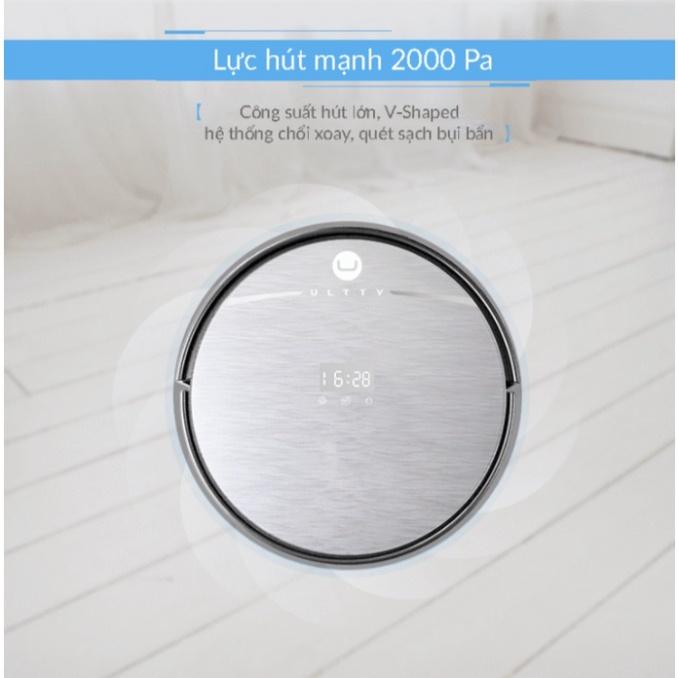 Robot Hút Bụi Lau Nhà Tự Động ULTTY SKJ RB01X, Máy Lau Nhà Hút Bụi Thông Minh, Nhập Đức