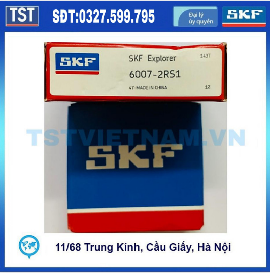 Vòng bi bạc đạn SKF 6007-2RS1