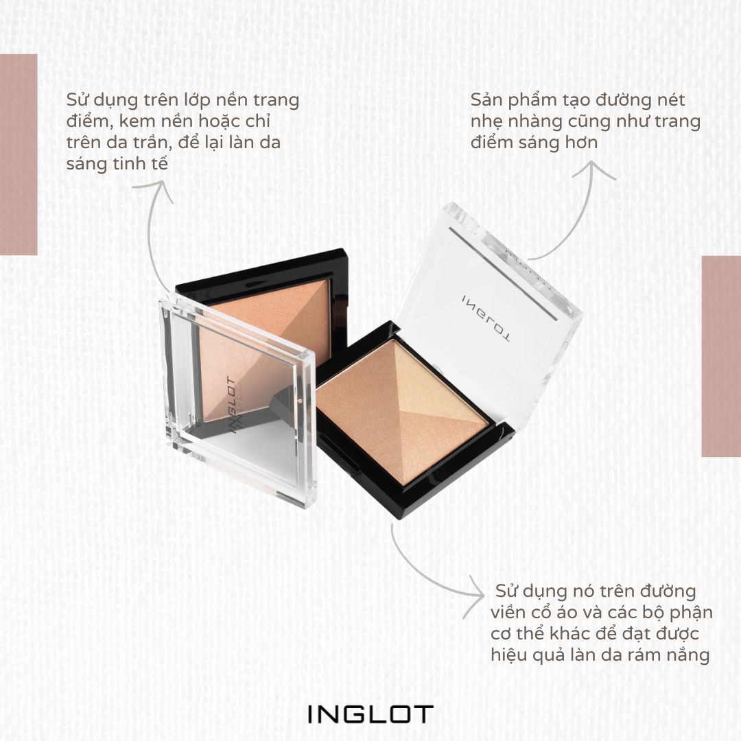 Phấn nhũ bắt sáng và tạo khối Multicolour INGLOT