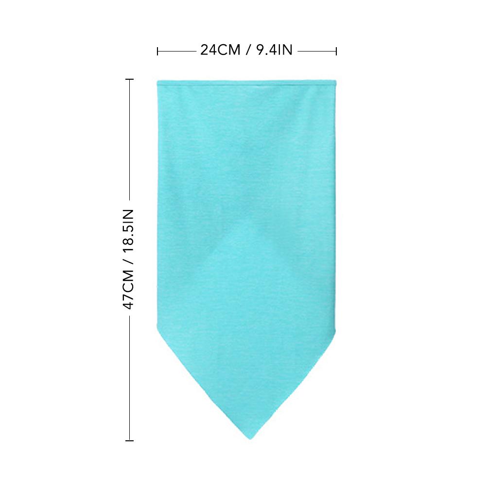 Khẩu trang vải trùm cổ chống nắng, chống tia UV