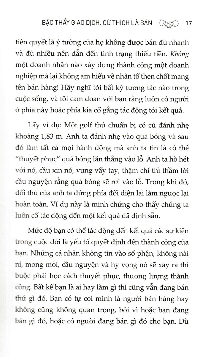 Bậc Thầy Giao Dịch, Cứ Thích Là Bán (BV)