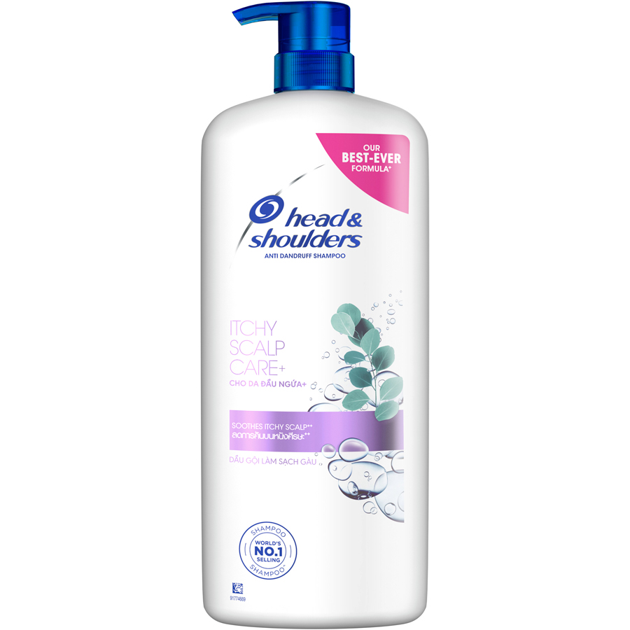 Dầu Gội Head&Shoulders Dành Cho Da Đầu Ngứa Chai 1200ml