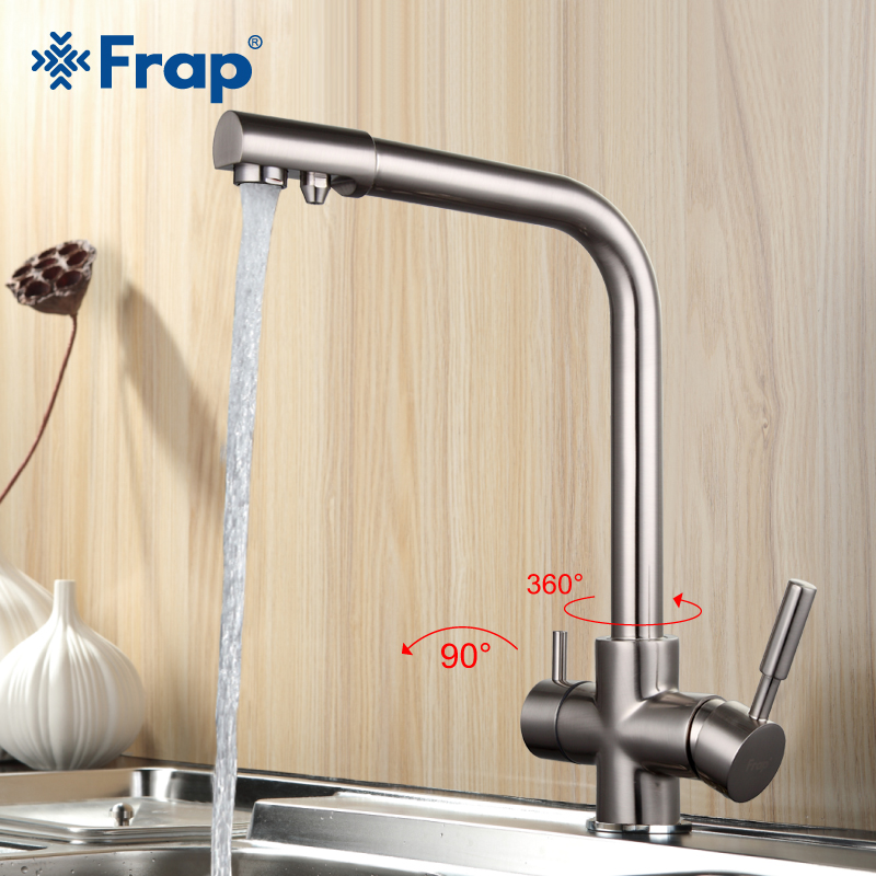 VÒI BẾP 3 ĐƯỜNG NƯỚC NHẬP KHẨU NGA FRAP F4352-5