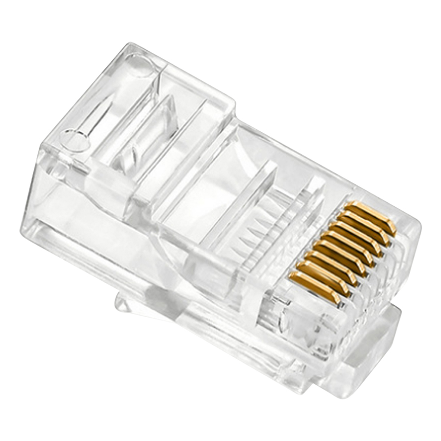 Đầu bấm mạng RJ45 Cat5 AMP/Commscope - 10 hạt