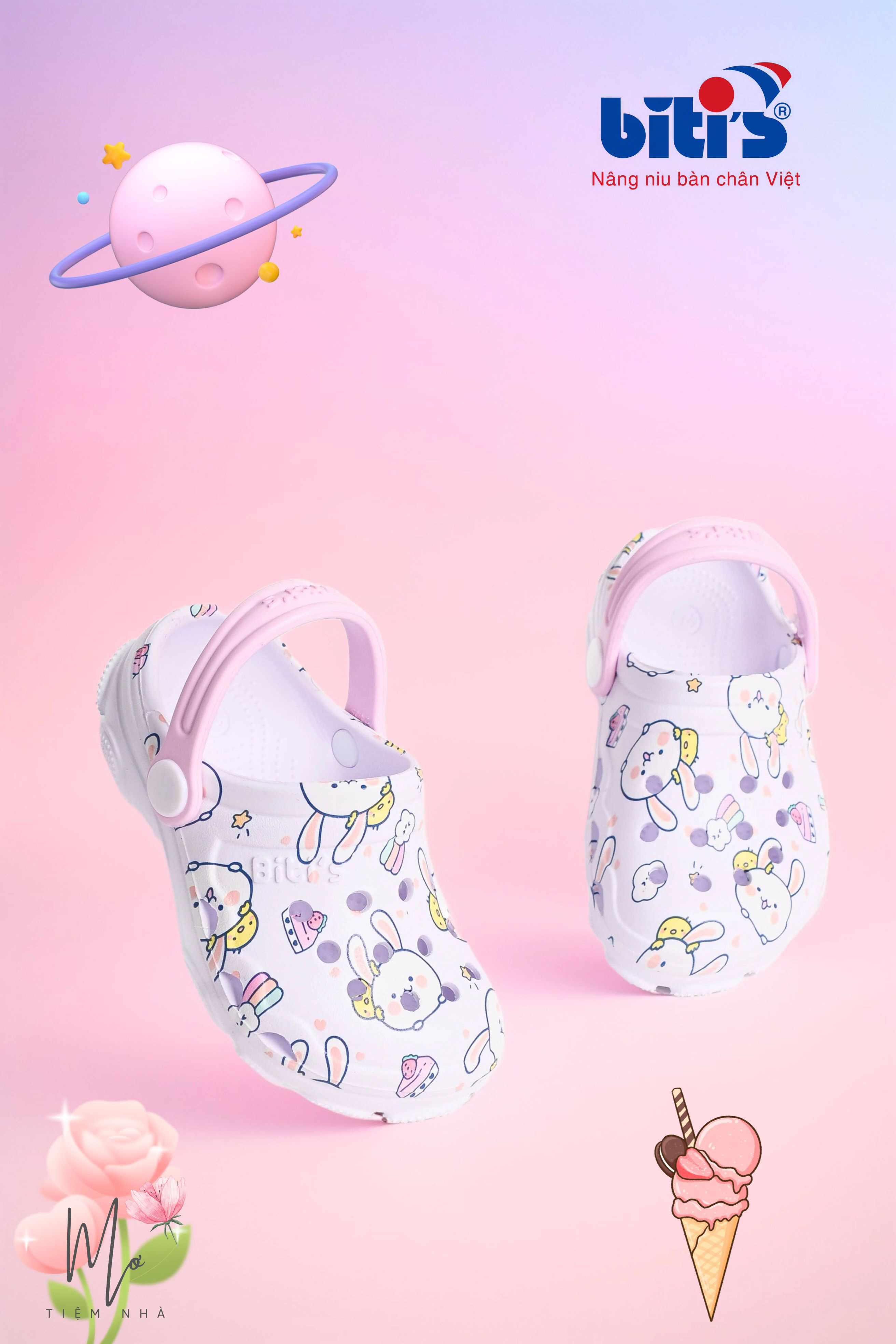 Dép bít đầu Biti's trẻ em (size 24-29)