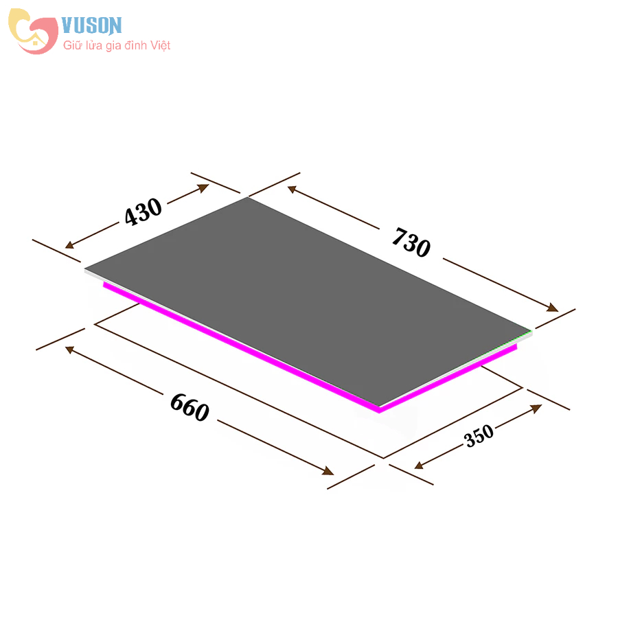 Bếp gas âm Eurosun EU-GN09 - Hàng chính hãng