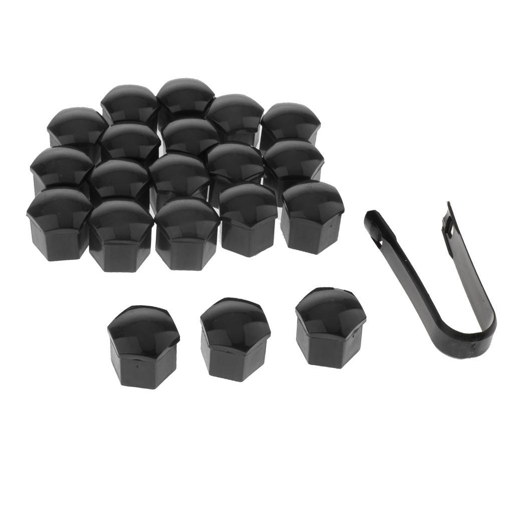 Car Wheel Nut Hub Screw Cover Lug Nur Cover 19mm Rims