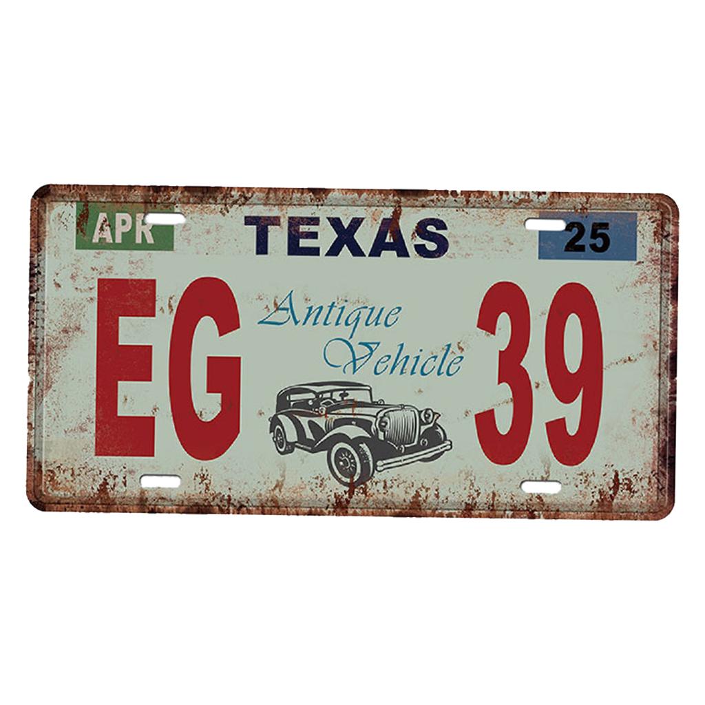 2pcs Iron painting  metal tin sign