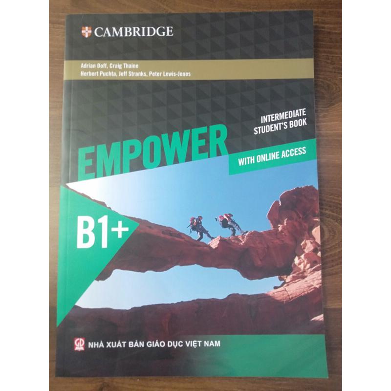 Sách - Empower B1 + Intermediate Student's Book with Online Access (KL)