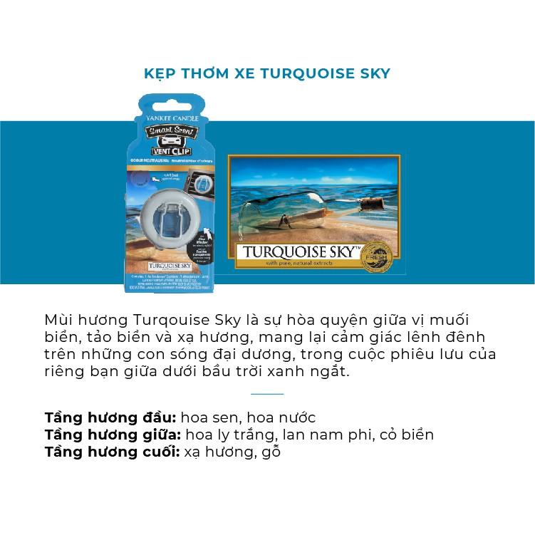 Kẹp thơm xe Yankee Candle - Turquoise Sky