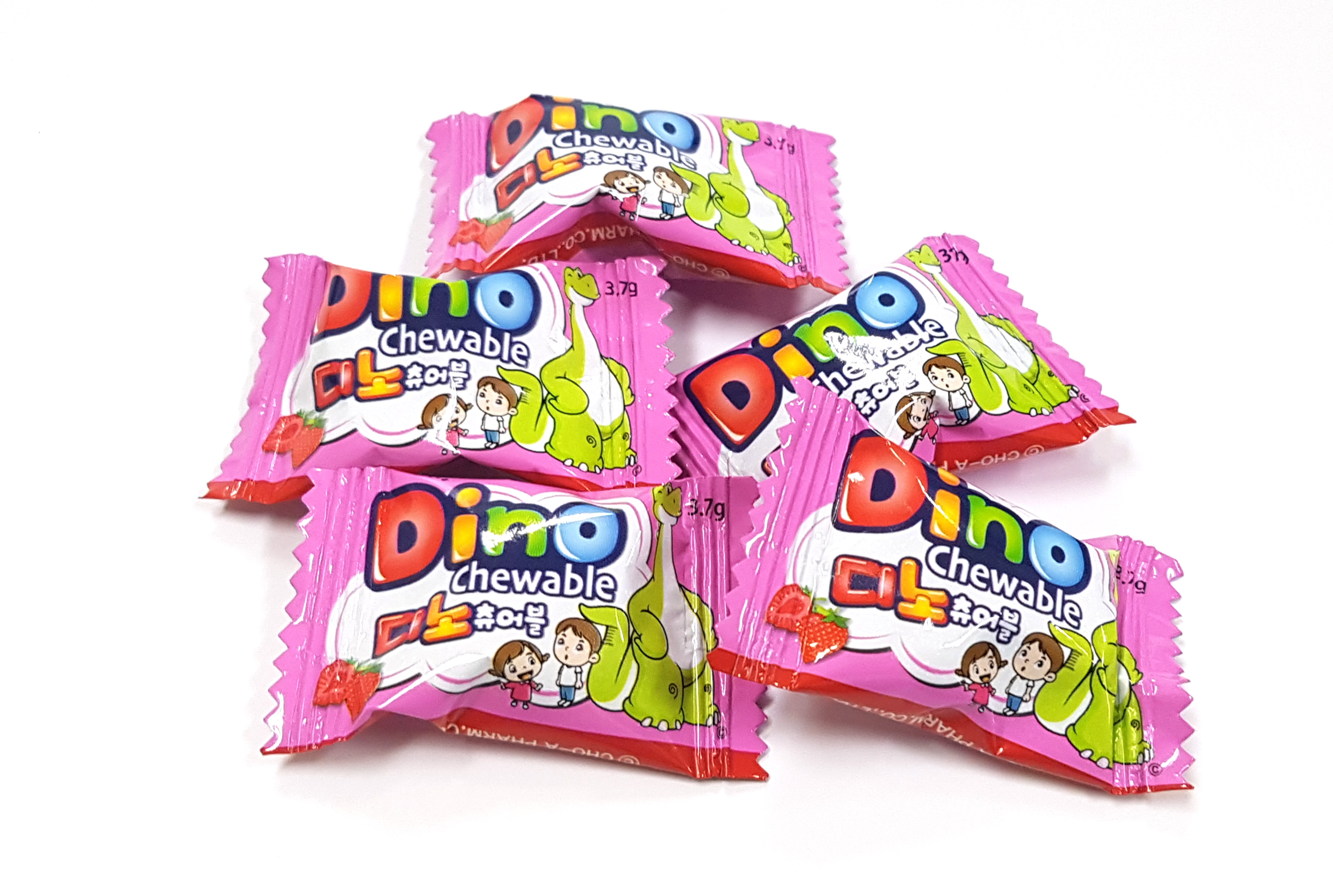 Kẹo Dẻo Vitamin Dino Chewable S Vị Dâu Tây Gói 30 Viên