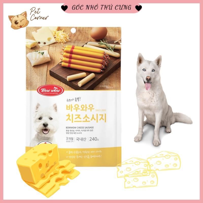 Xúc xích phomai Bowwow - Xúc xích cho chó vị phô mai