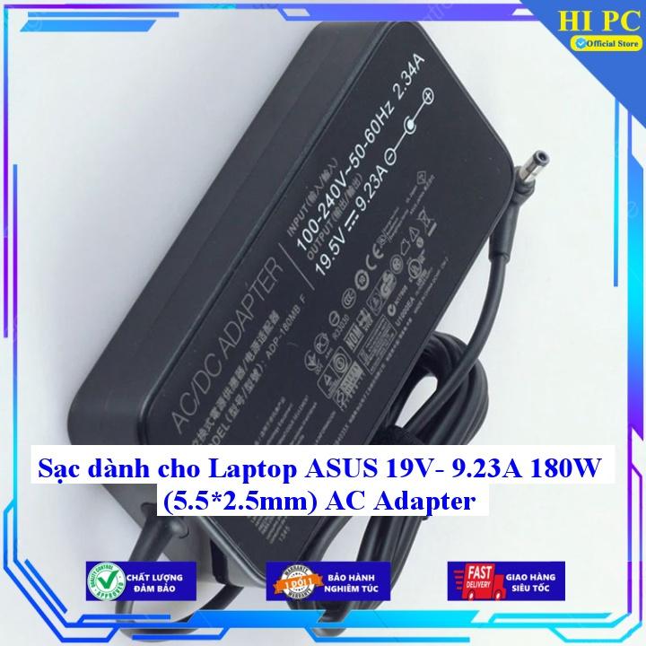 Sạc dành cho Laptop ASUS 19V- 9.23A 180W (5.5*2.5mm) AC Adapter - Hàng Nhập khẩu