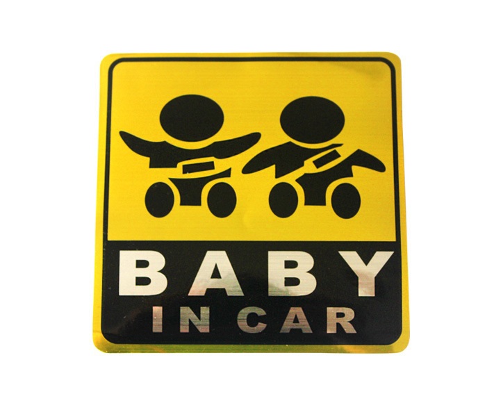 Sticker Baby In Car dán xe ô tô