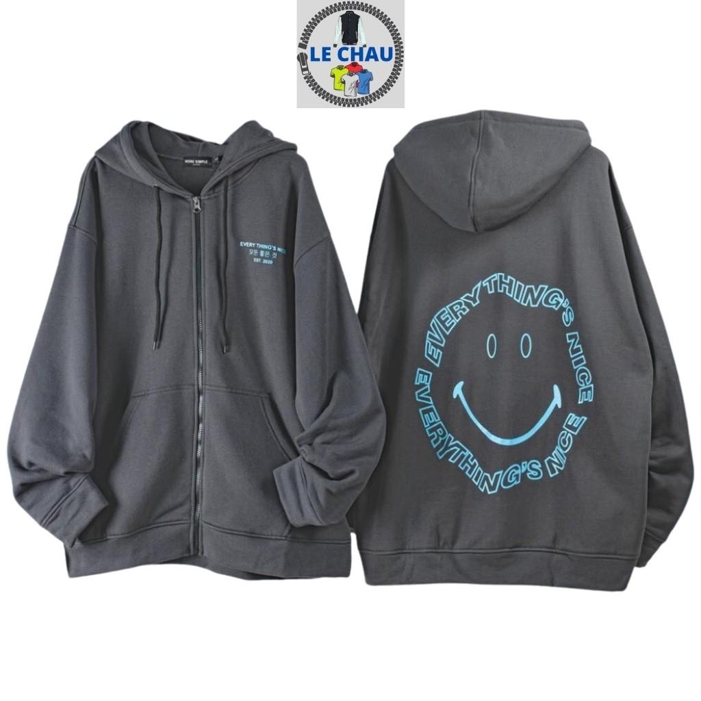Áo khoác nỉ  nam nữ form rộng có dây kéo ulzzang unisex nhiều mẫu chất nỉ bông cao cấp giá rẻ đẹp, style HÀN