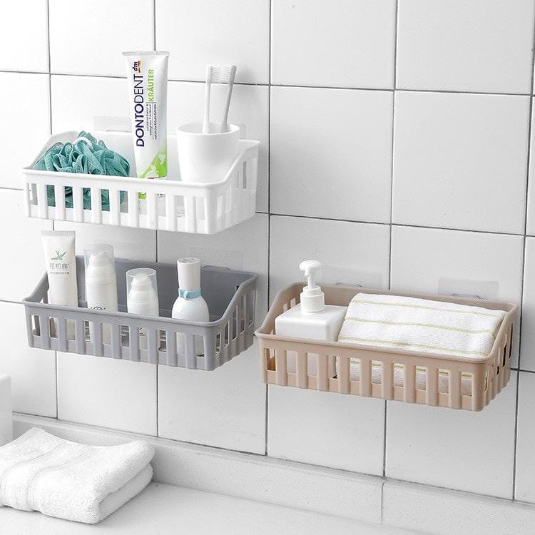 Giá, kệ đựng đồ gắn tường dành cho phòng tắm, phòng bếp