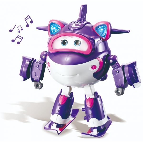 Đồ chơi mô hình SUPERWINGS Robot Biến Hình Cỡ Lớn Có Đèn Và Âm Thanh - Crystal Siêu C YW740963