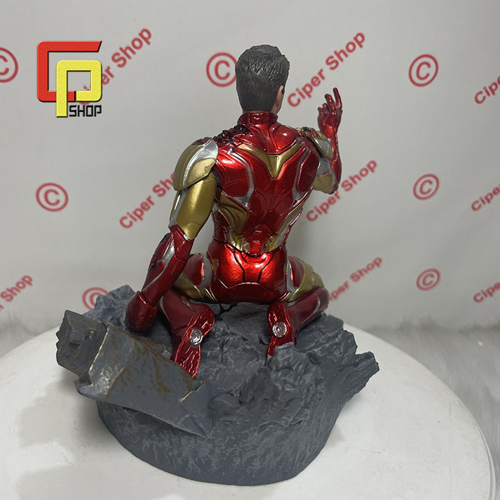 Mô hình Người Sắt End Game - Figure Iron Man siêu anh hùng