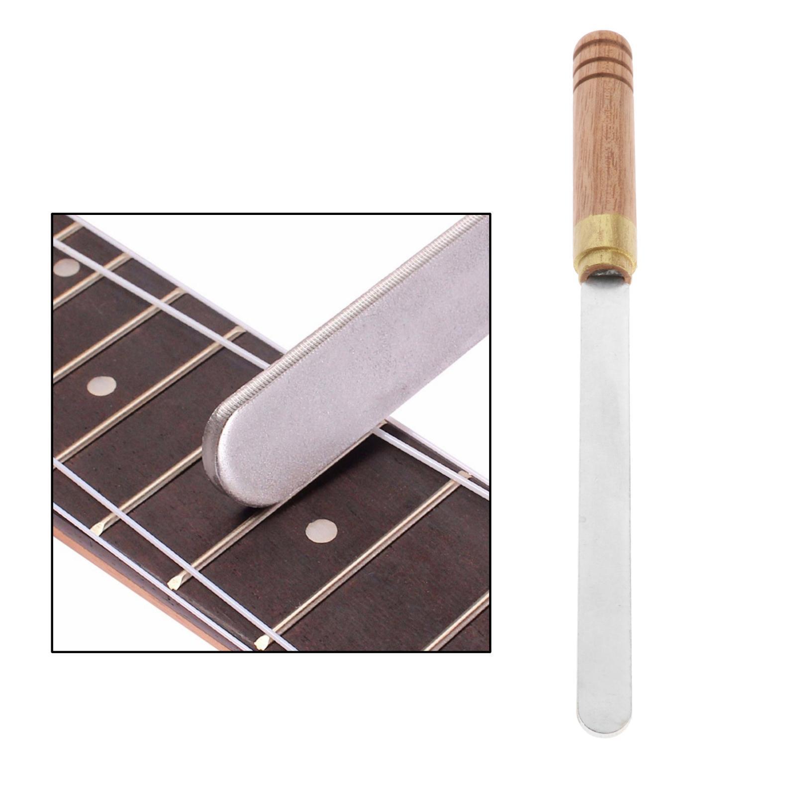 Electric Guitar Fret Crowning File Fingerboard Leveling Luthier Maintenance