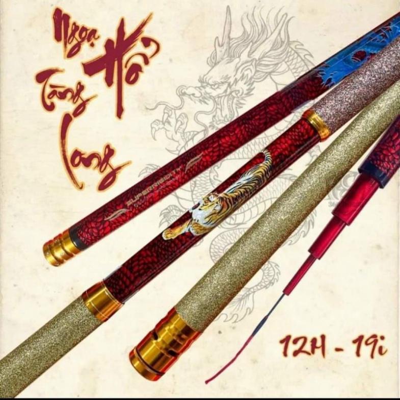 Cần câu tay săn hàng ngọa hổ tàng long 12h tặng ngọn phụ - đại hạ giá