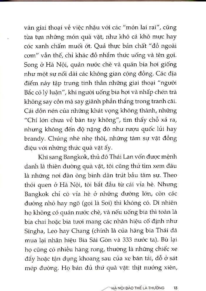 Hà Nội Bảo Thế Là Thường