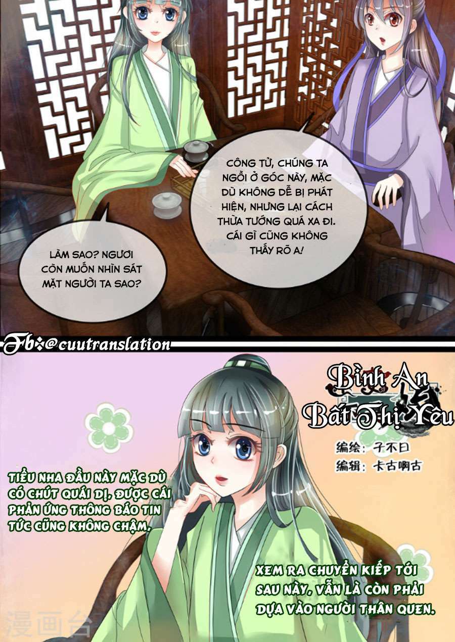 bình an bất thị yêu chapter 8 1