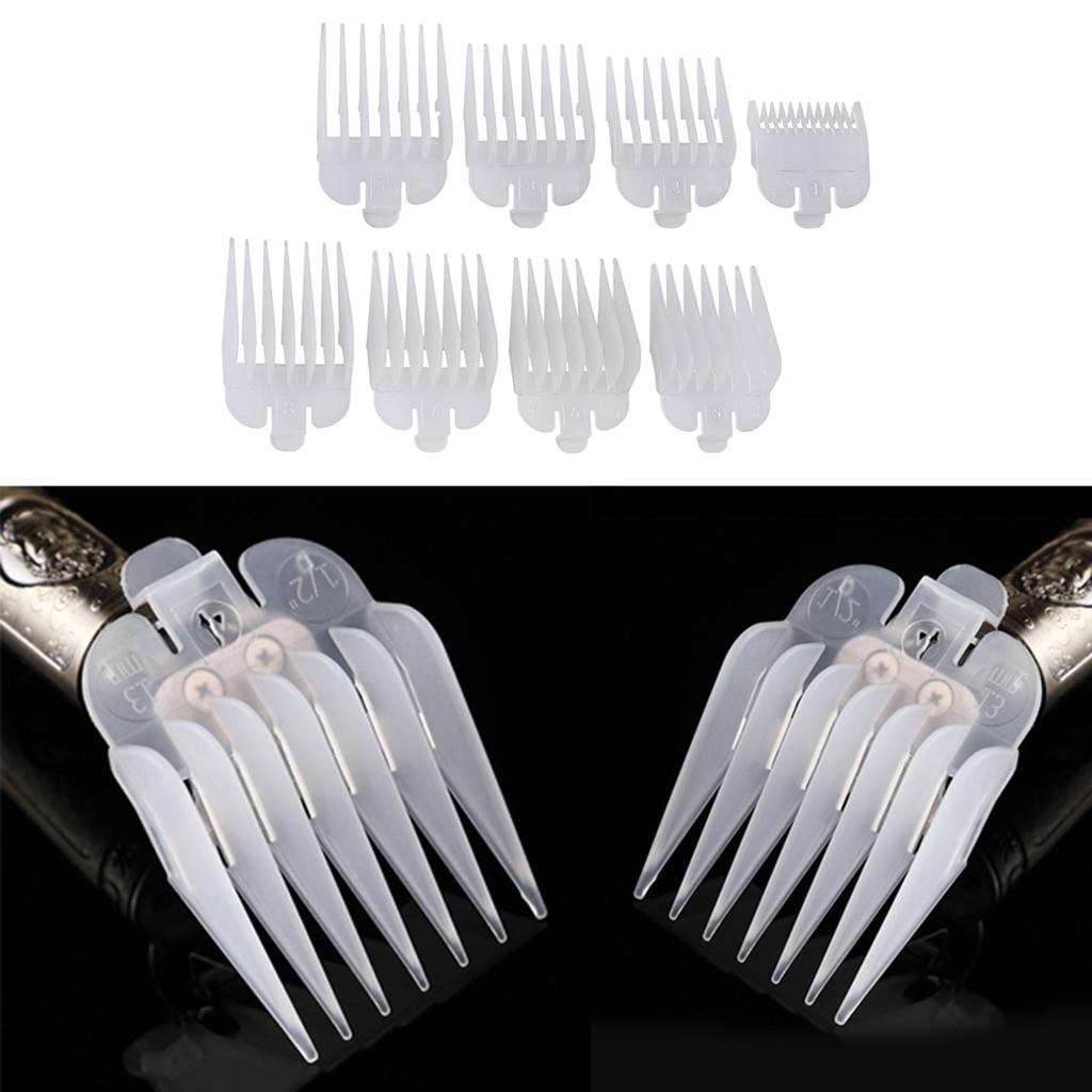 1 Set Professional Hair Trimmer/Clipper Coded Cutting Guide Combs Set Great for Most Hair Clippers / Trimmers