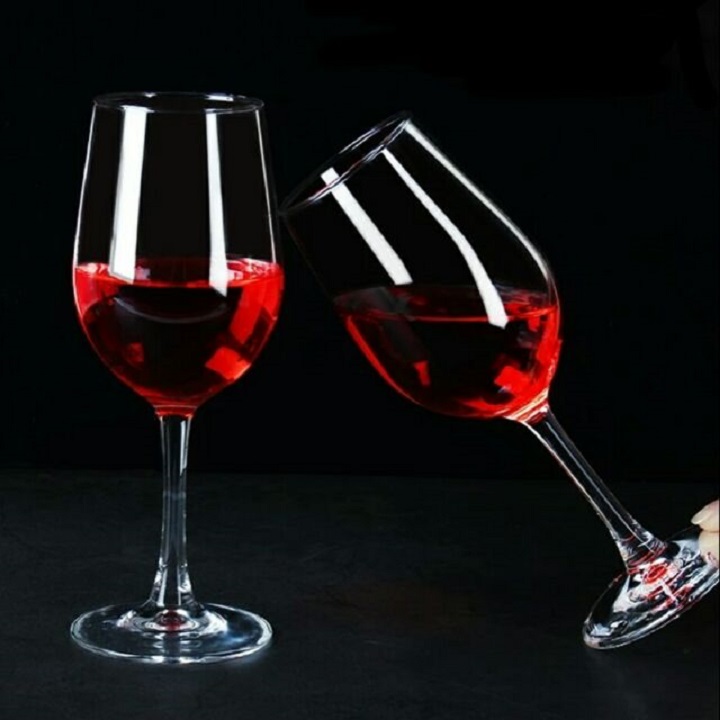 Ly Uống Vang Cao Cấp Nhiều Kích Cỡ Tặng Kèm Khăn Lau Ly 2 Mặt