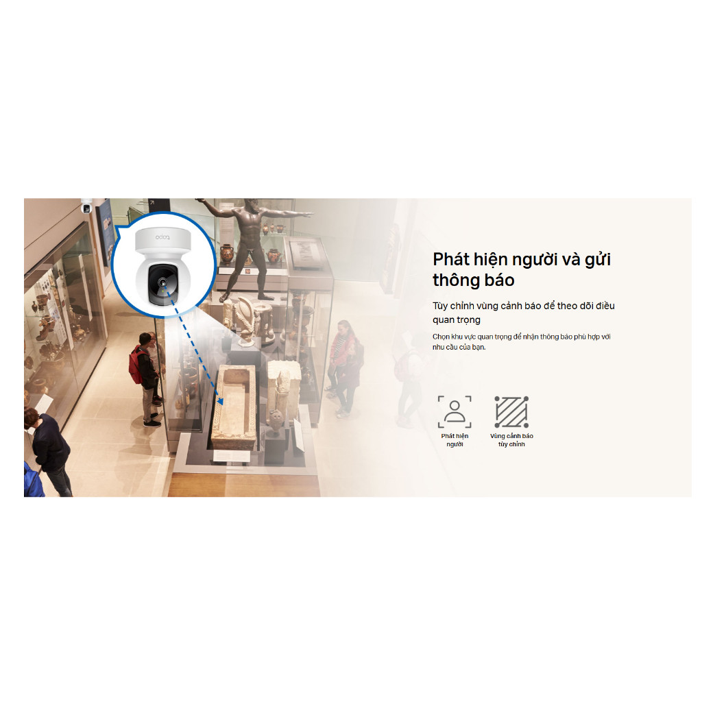 CAMERA WIFI TRONG NHÀ TAPO C212 3MP - Đàm thoại hai chiều, Xoay 360 Độ, Phát Hiện chuyển động, Cảnh Báo Âm, Ánh sáng - HÀNG CHÍNH HÃNG