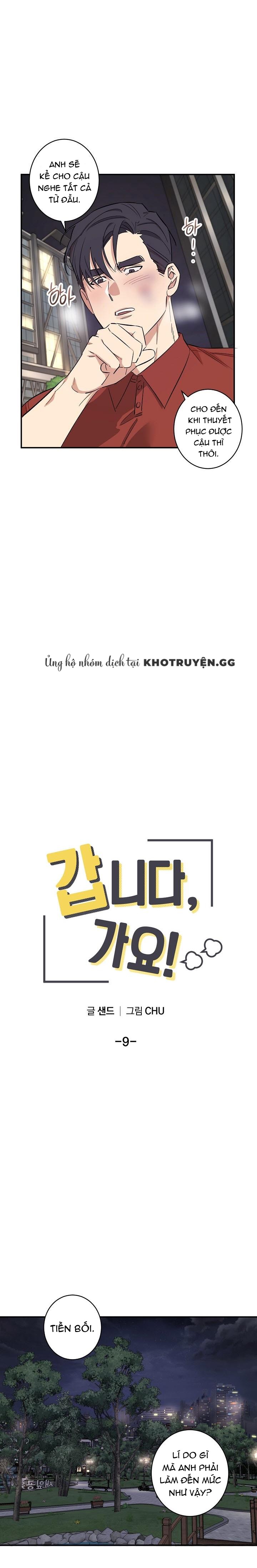 nào, xuất phát thôi! chapter 9 9