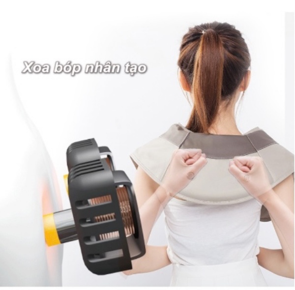 Đai massage vai cổ lưng chân eo hiệu quả với 15 phút mỗi ngày