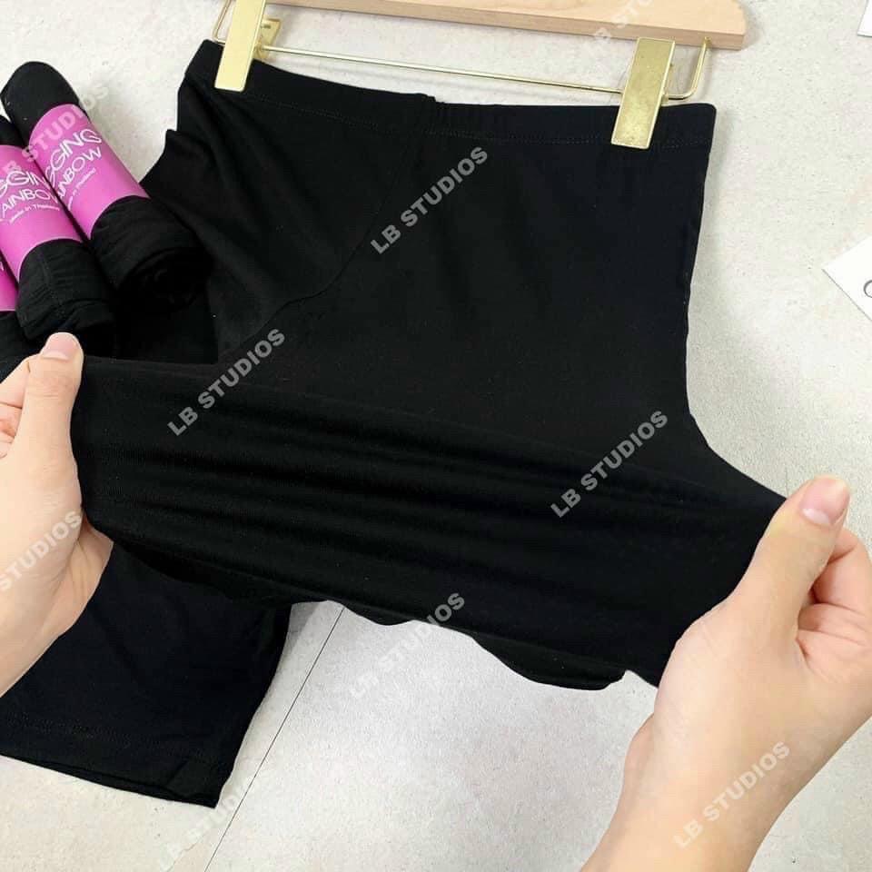 Quần legging đùi cuộn tím siêu rẻ Kanimi - QN08