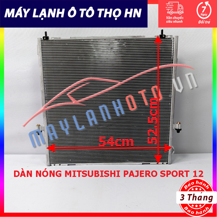 Dàn nóng Mitsubishi Pajero Sport 2012 2013 2014 2015 Hàng xịn Thái Lan 12 13 14 15