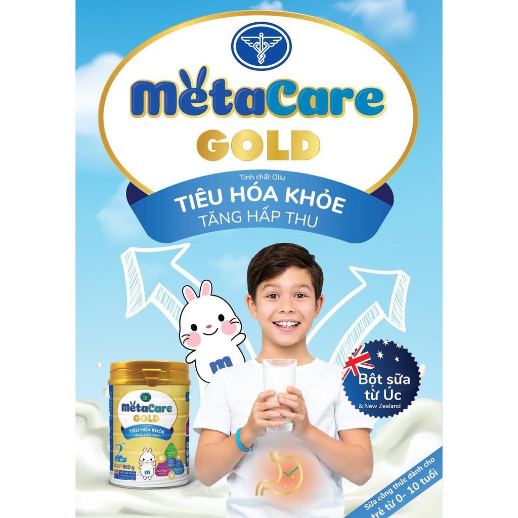 Sữa bột Nutricare Metacare GOLD 1+ - Tiêu hoá khoẻ, tăng hấp thu (900g)