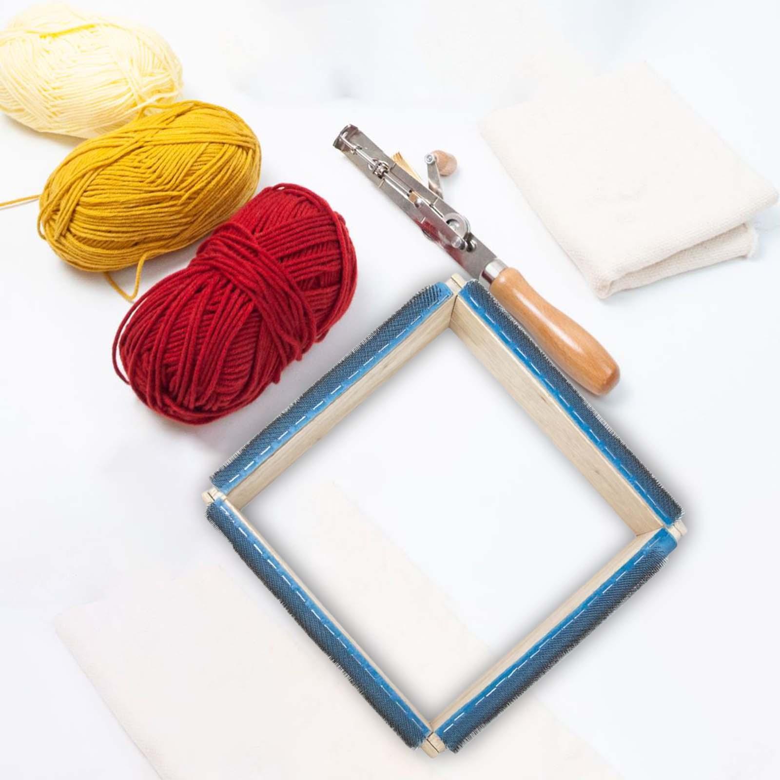 Practical Embroidery Frame Detachable Sewing Tools Wood DIY Durable Craft Cross Stitch Hoop Rug Hooking Frame for Cross Stitch