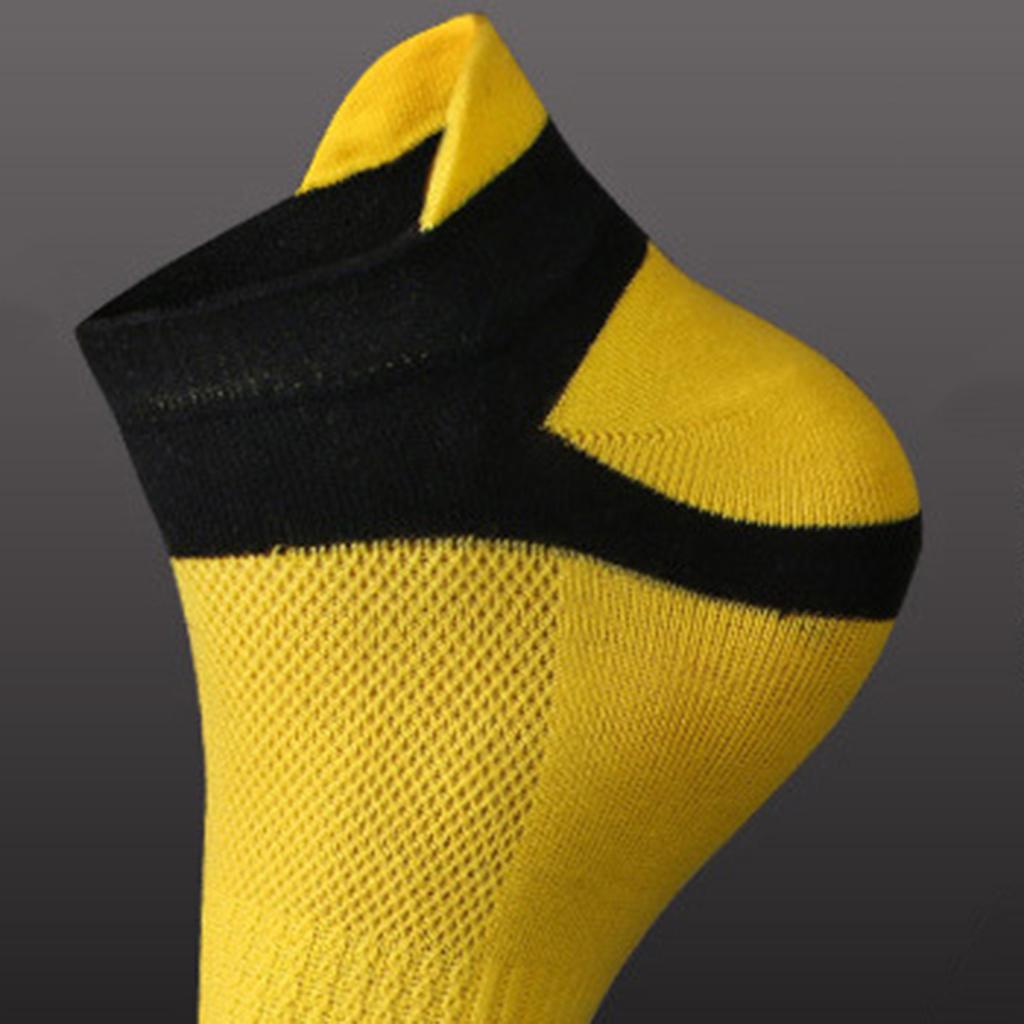 2 Pairs Breathable Unisex Low Cut Toe Socks Mesh Net Athletic Running Socks