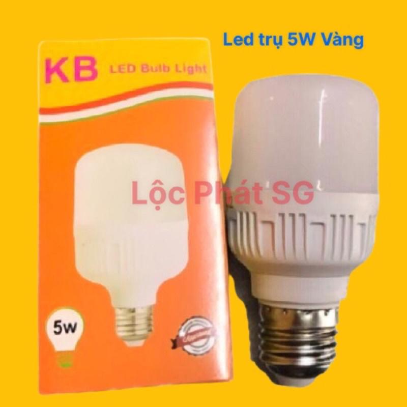 BÓNG ĐÈN LED TRỤ KB 5W (ánh sáng vàng)