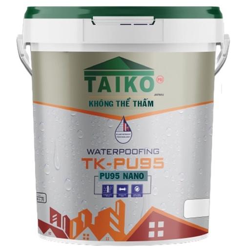 Keo Chống Thấm 1 Thành Phần TK-PU95 Taikomi 5kg - Ngăn thấm nước cho bề mặt bê tông, xi măng cát.