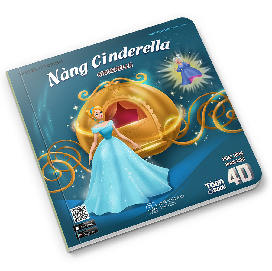 Hoạt Hình Song Ngữ 4D  - Nàng Cinderella