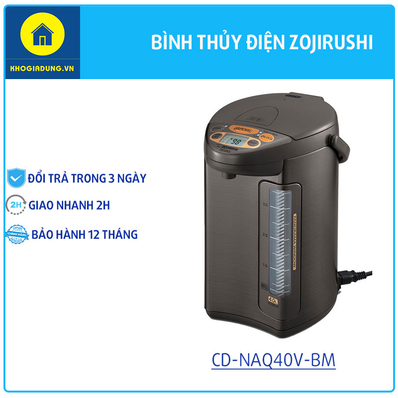 Bình thủy điện CD-NAQ40V-BM