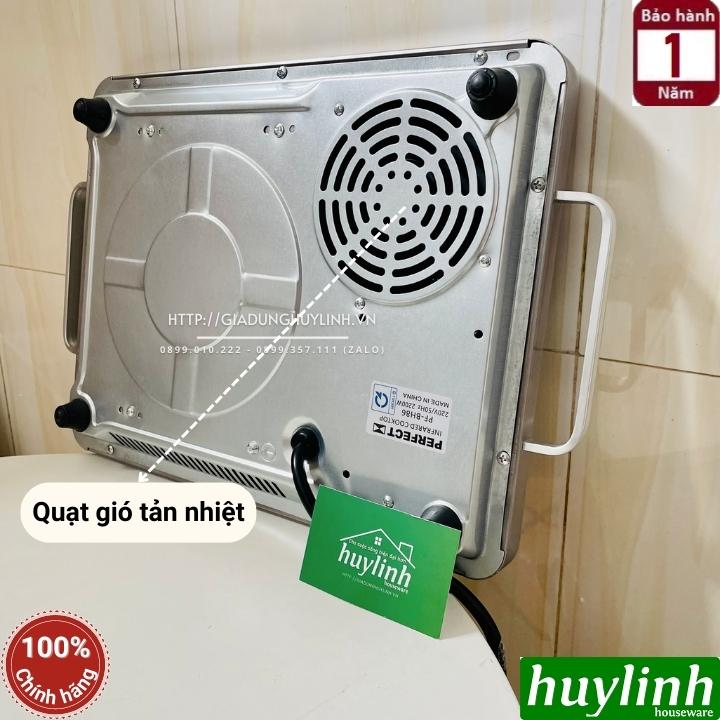 Bếp hồng ngoại đơn Perfect PF-BH86 - 2200W - Không kén nồi - Hàng chính hãng