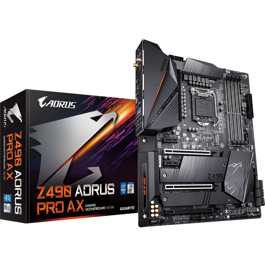 Bo mạch chủ Mainboard Gigabyte Z490 AORUS PRO AX - Hàng Chính Hãng