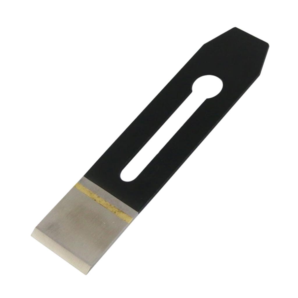 44mm Wood Shaving Plane Planer Replacement Blade For Woodworking Black