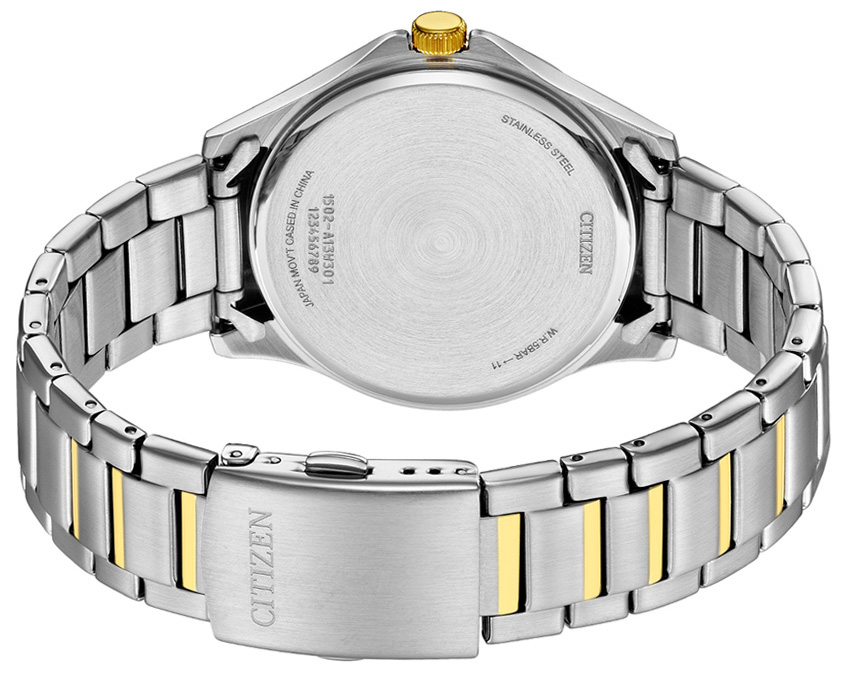 Đồng Hồ Nam Citizen Pin-Quartz Dây Thép Không Gỉ BF2026-89A - Mặt Trắng (41mm)