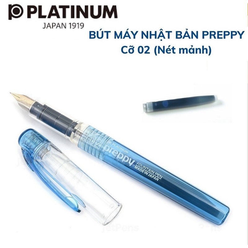 Bút máy Preppy 02 Nhật bản kèm 01 ống mực I Bút luyện chữ đẹp