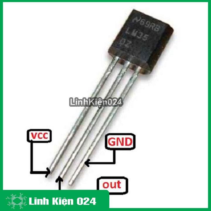 Cảm Biến Nhiệt Độ LM35