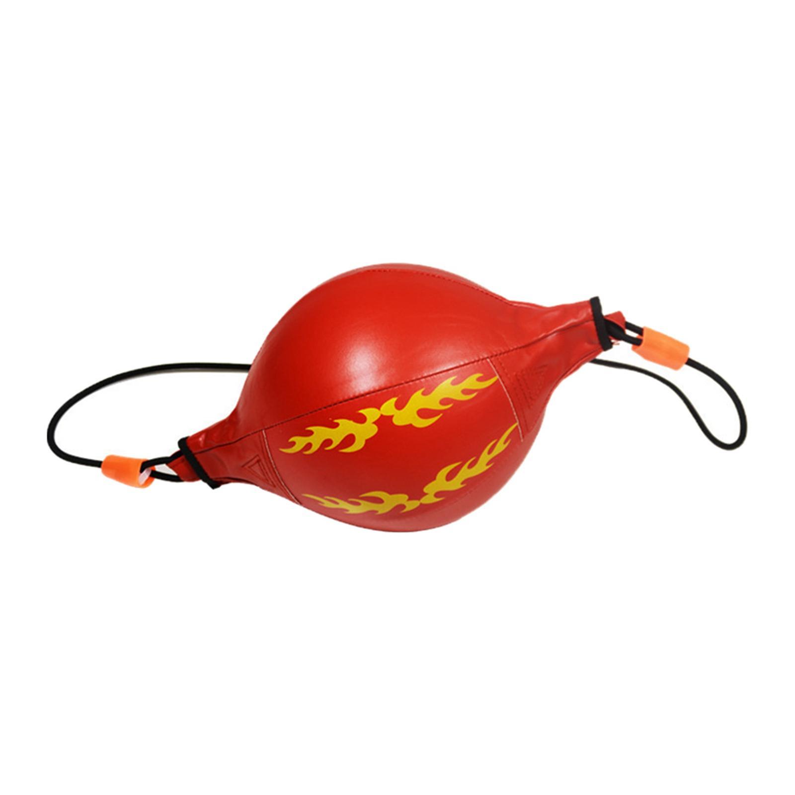 Boxing Speed Bag Double End Punching Bag Kit Kids Black