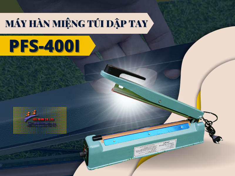 Máy hàn miệng túi dập tay Yamafuji PFS-400I hàng chính hãng