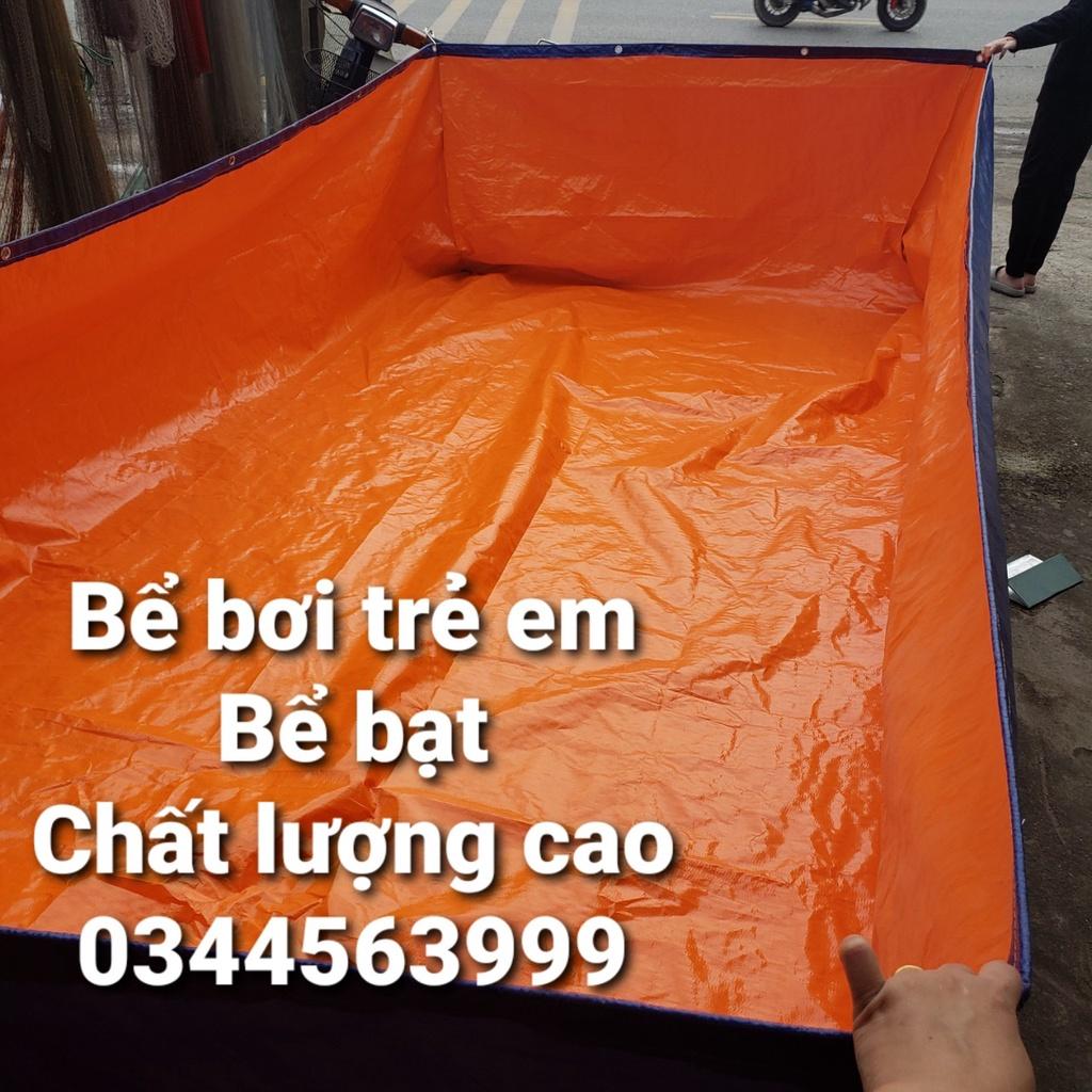 Bể bơi bạt, bể bơi trẻ em ĐỦ KÍCH THƯỚC - bạt 6.4.1